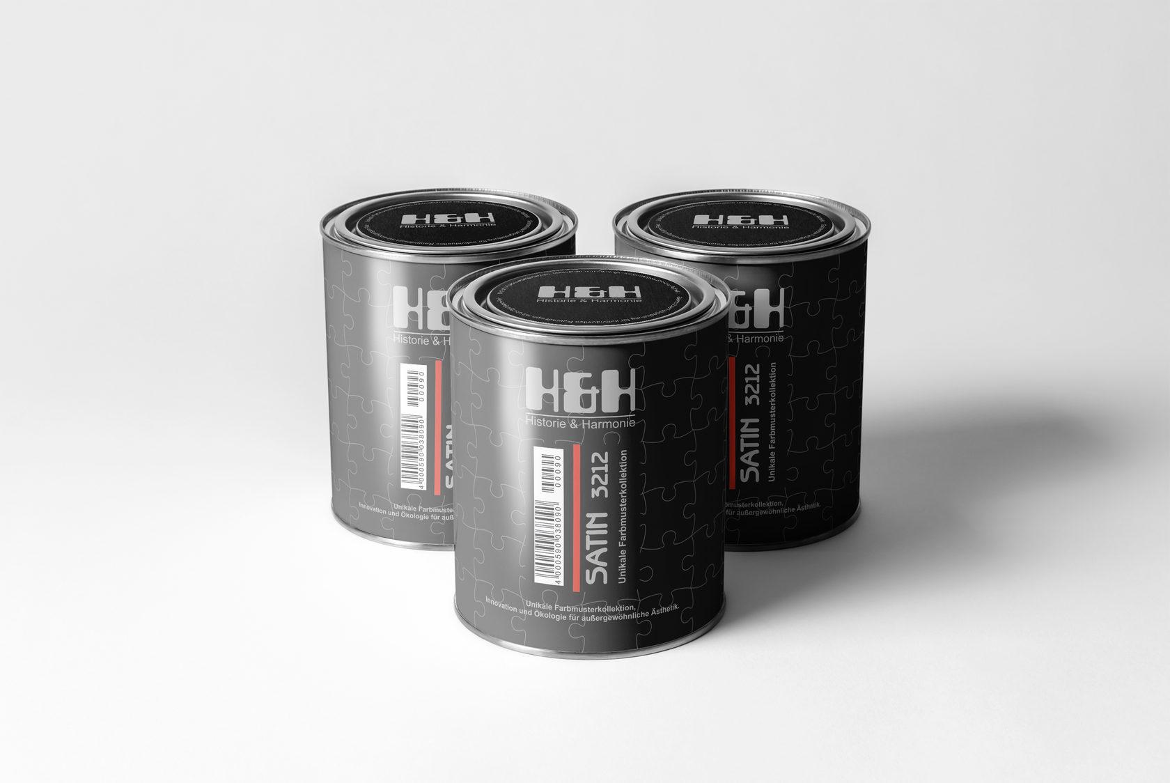 Краска интерьерная H&H "SATIN" SМ (0,9л)