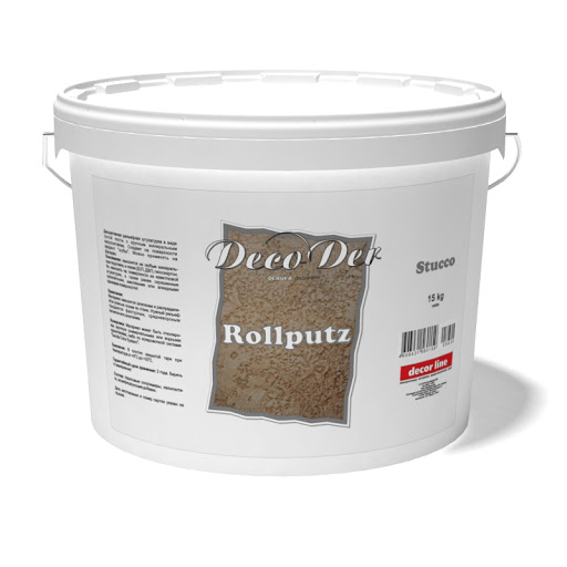 Покрытие декоративное DERUFA DECORLINE Rollputz (15кг)