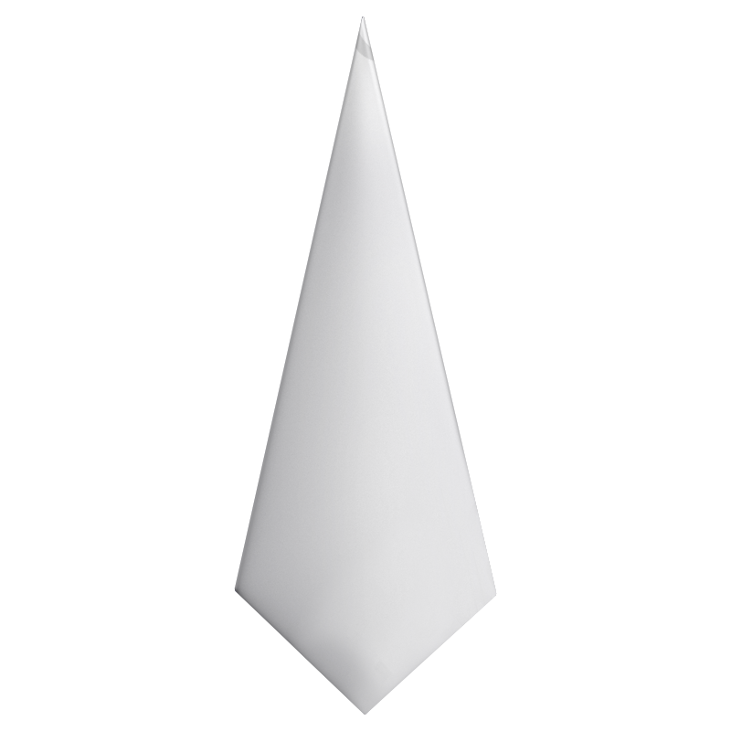 3D Дизайнерская панель из гипса FRANK PLATINUM МАТОВЫЕ 452x168x30 мм, 0.04 м2, 26,3 шт. в 1 м2
