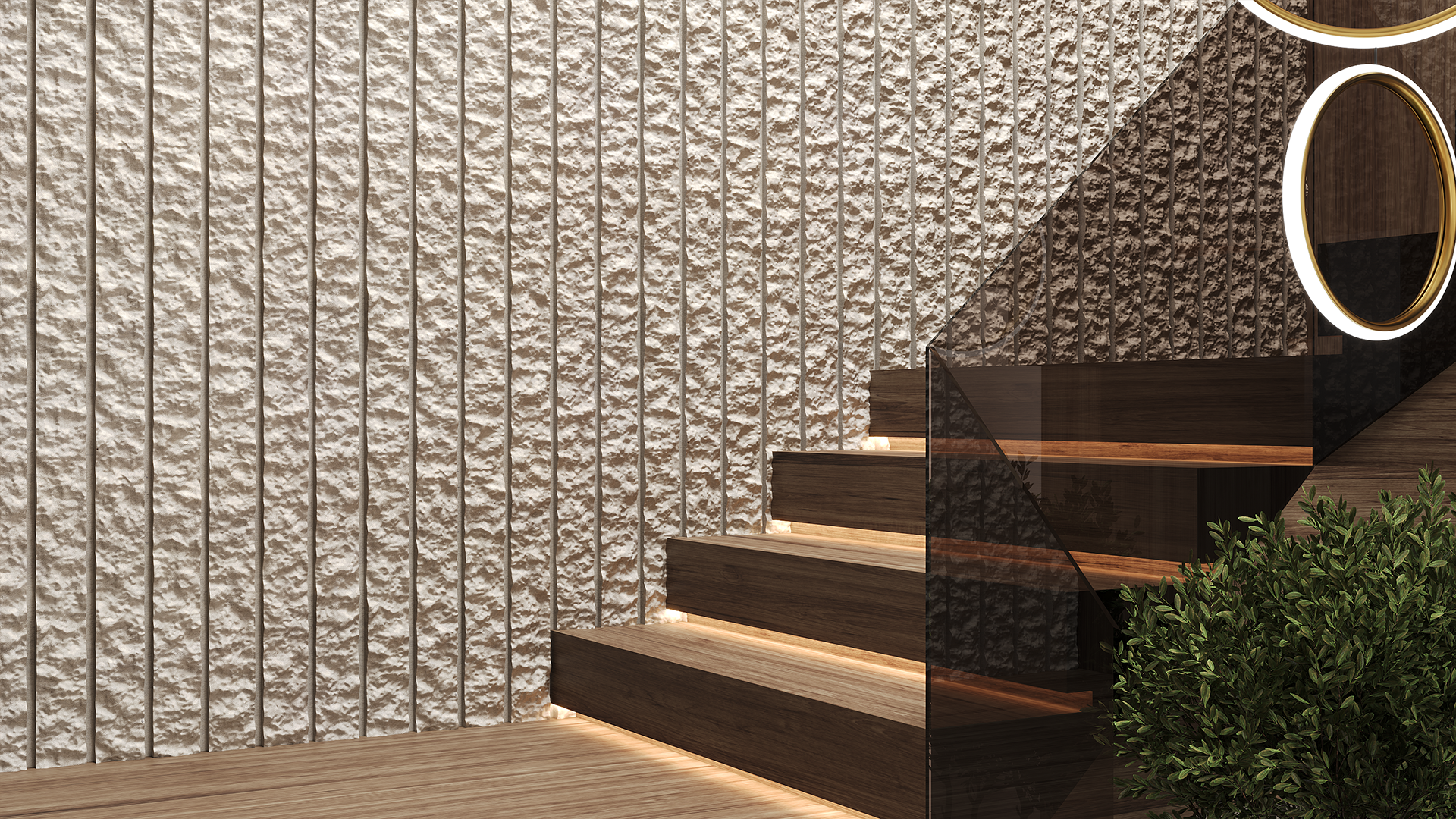 3D Дизайнерская панель из гипса SKETCH 600x600 мм, 0.36 м2