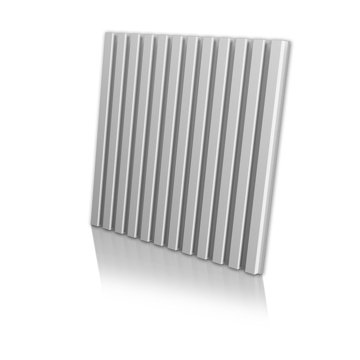 3D Дизайнерская панель из гипса PARALINE 1 600x600 мм, 0.36 м2