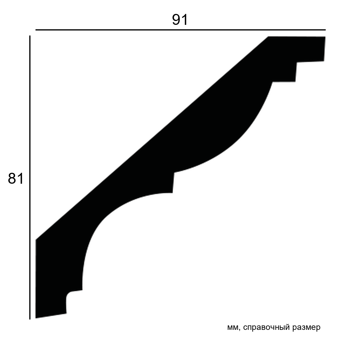 Карниз 1.50.161