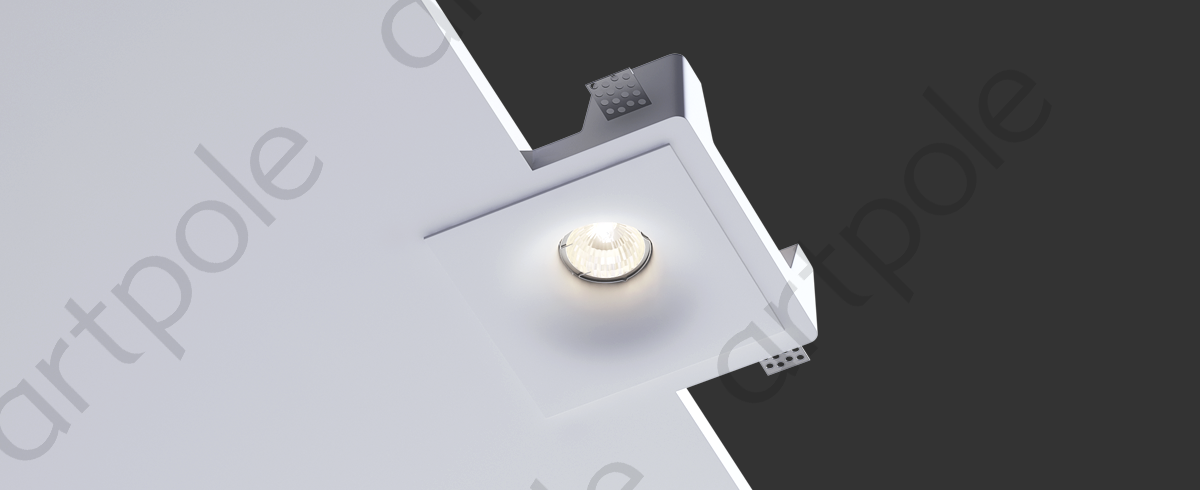 Гипсовый светильник  203x203x65 SGS10