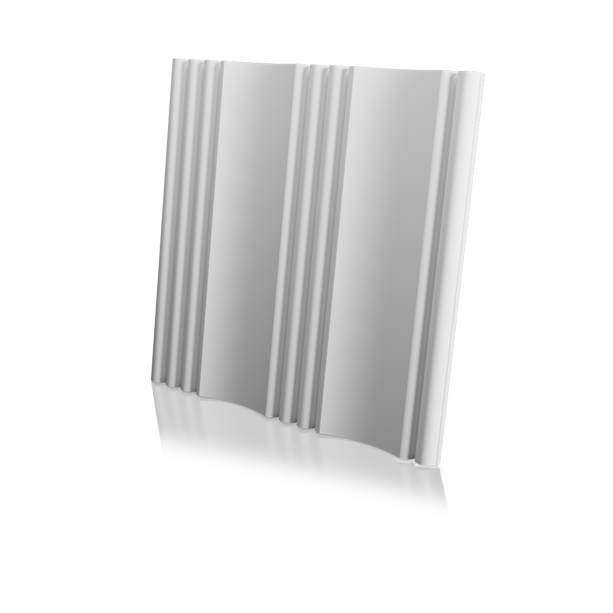 3D Дизайнерская панель из гипса WOODS K-2 600x600 мм, 0.36 м2