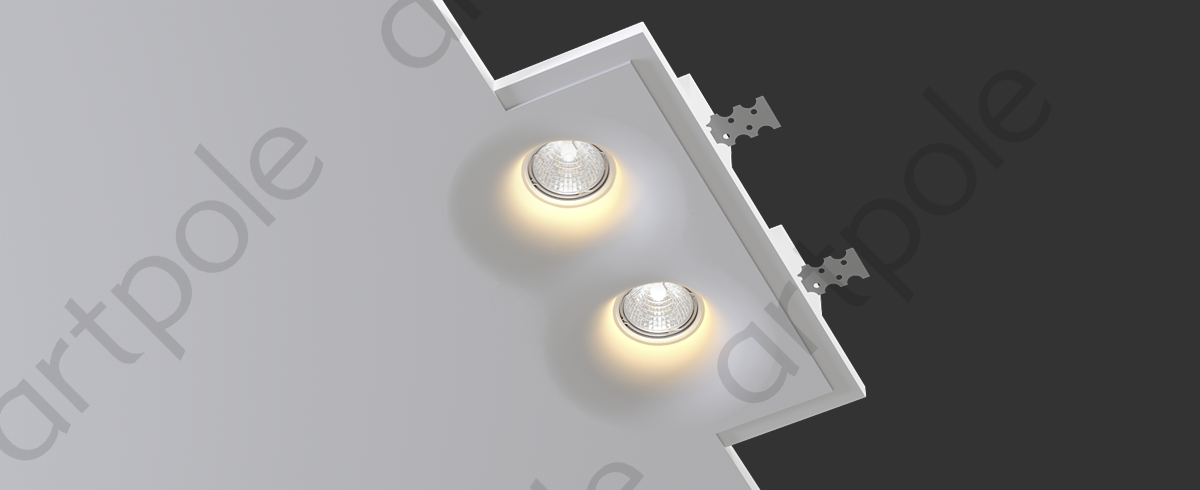 Гипсовый светильник 305*185*52 SGS11