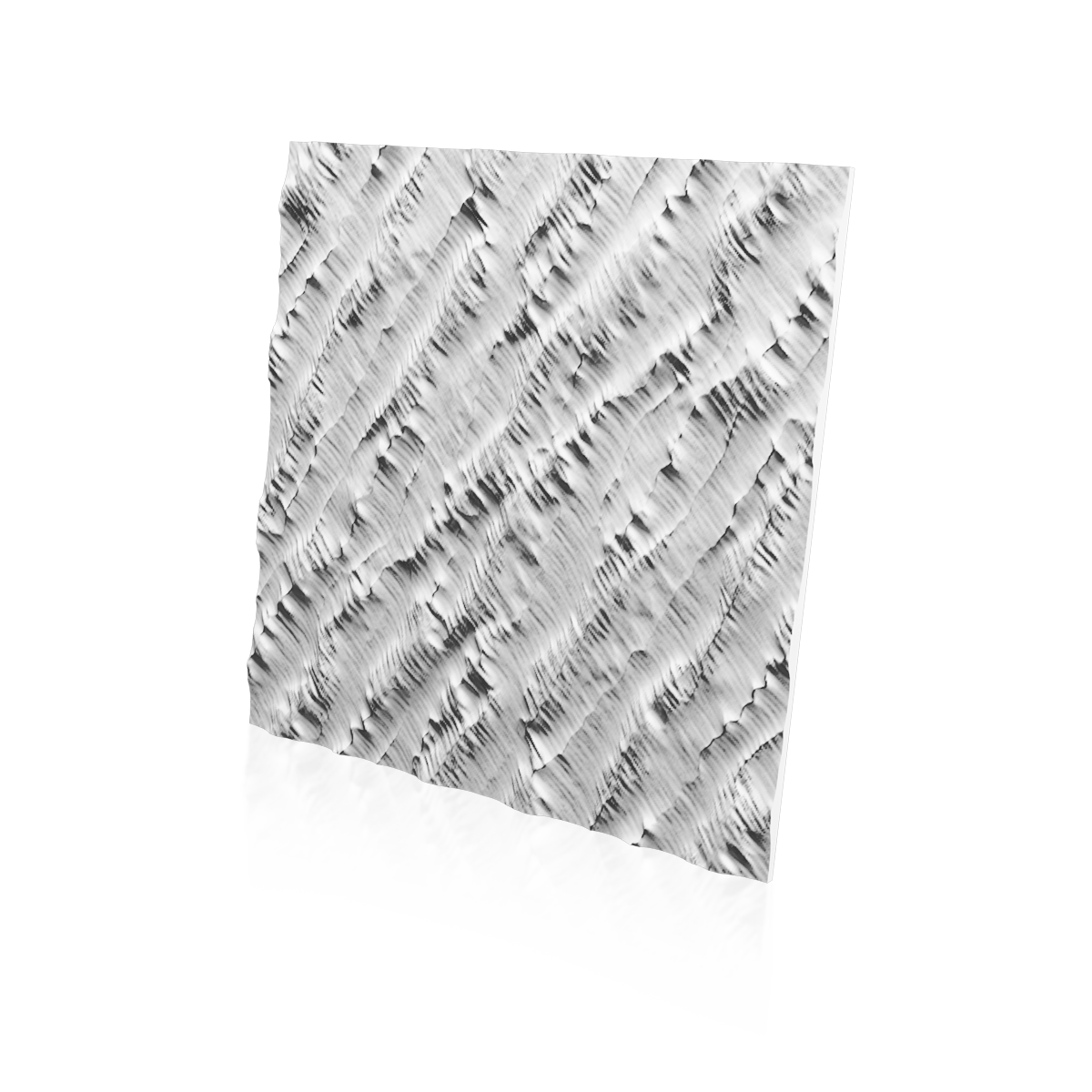 3D Дизайнерское панно из гипса SABBIA 1800х1800 мм, 3.24 м2