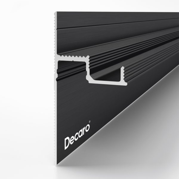Теневой профиль Decaro Engineering D001A, анодированный черный, длина 2м