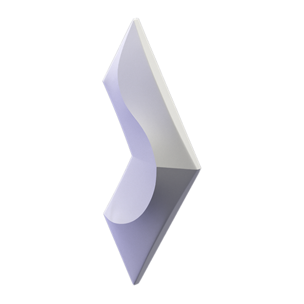 3D Дизайнерская панель из гипса CORAL PLATINUM МАТОВЫЕ 348x151x30 мм, 0.0265м2, 37,7 шт. в 1м2