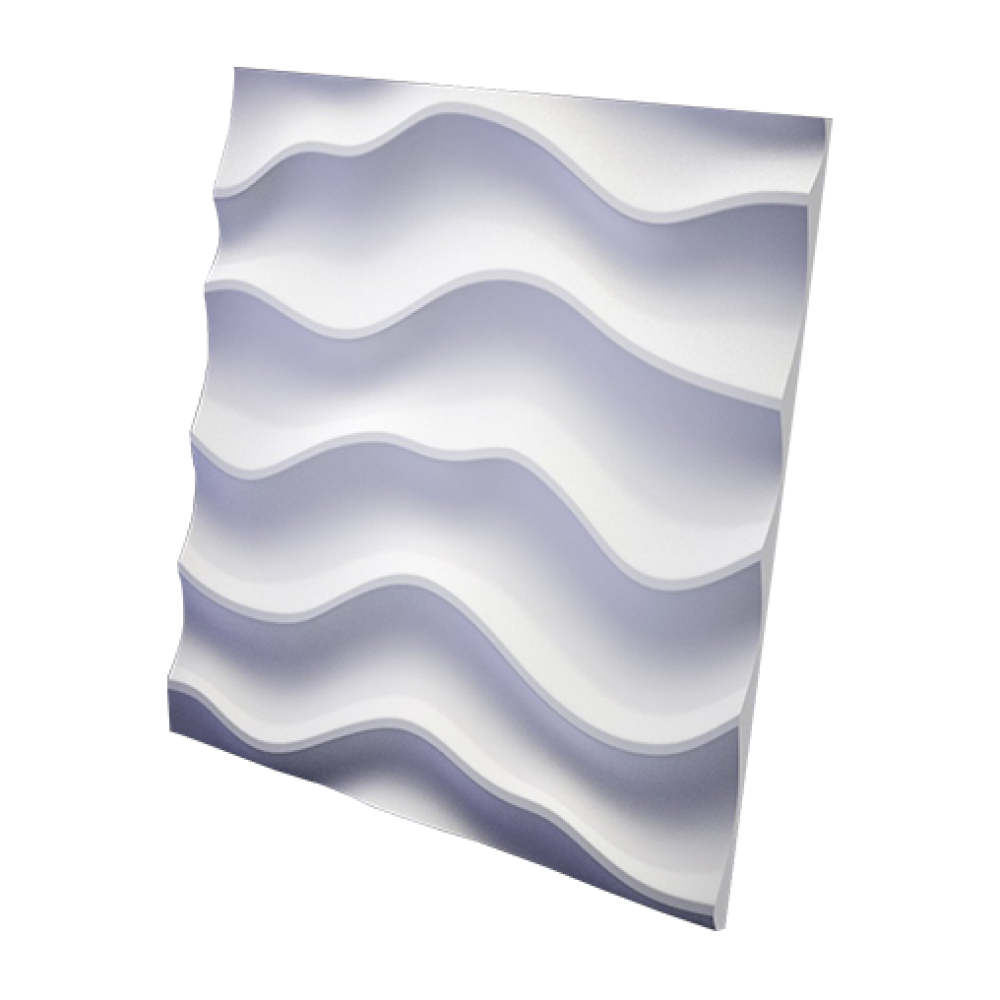 3D Дизайнерская панель из гипса SANDY-2 600x600 мм, 0.36 м2