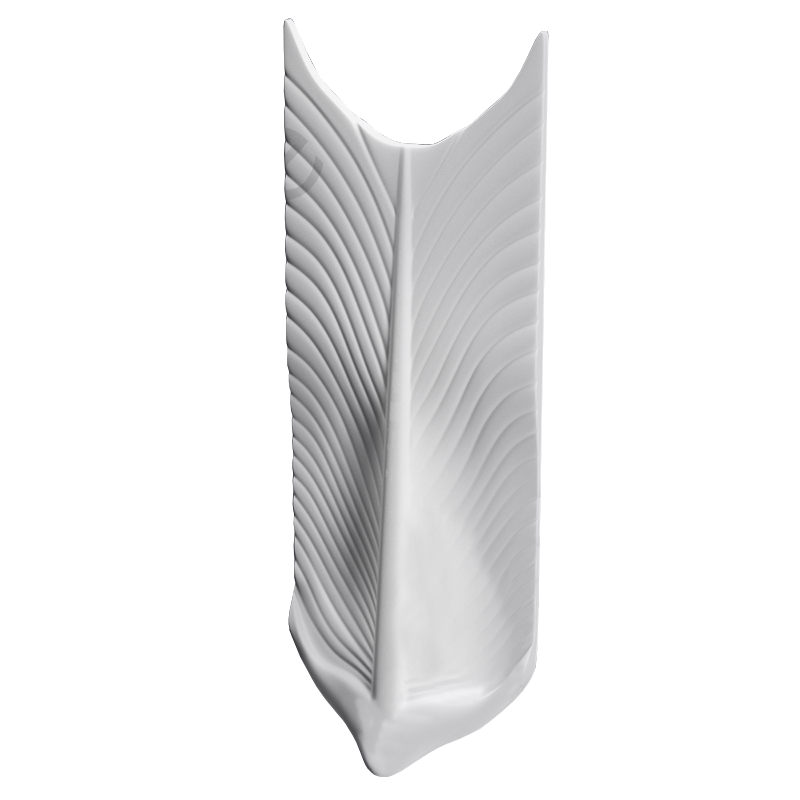 3D Дизайнерская панель из гипса PERO 325x126x31 мм, 0,035 м2, 28,8 шт. в 1м2