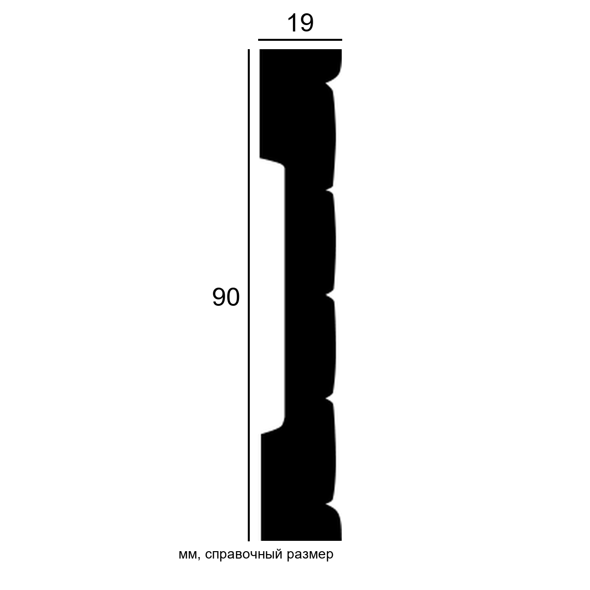 Молдинг гибкий 1.51.316
