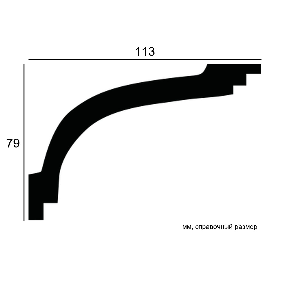 Карниз гибкий 1.50.170
