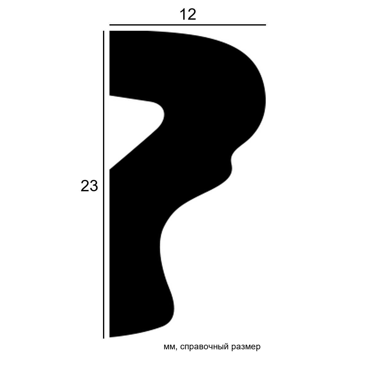 Молдинг гибкий 1.51.401