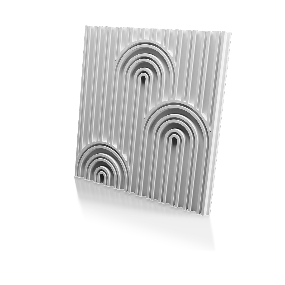 3D Дизайнерская панель из гипса PARALINE 3 600x600 мм, 0.36 м2