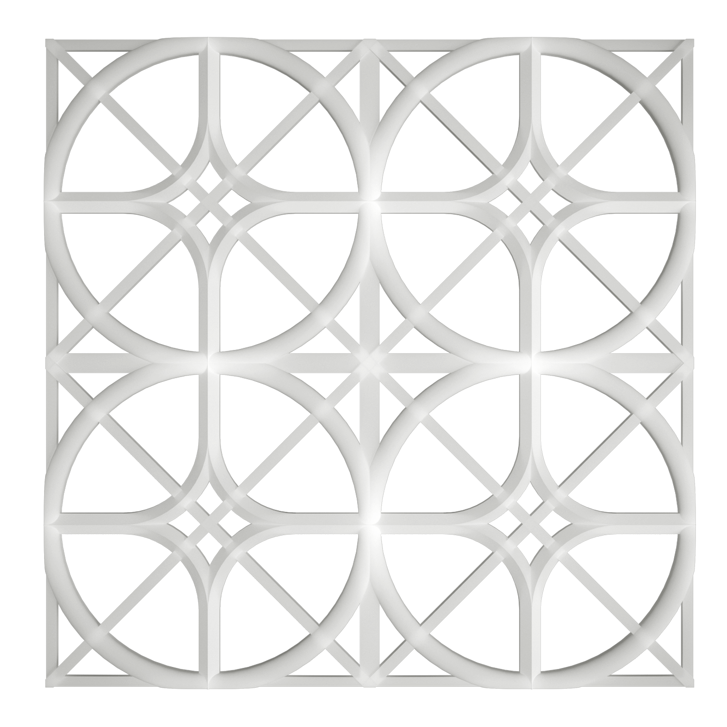 Панель RODECOR Шинуазри 07010CN (300*300*5)