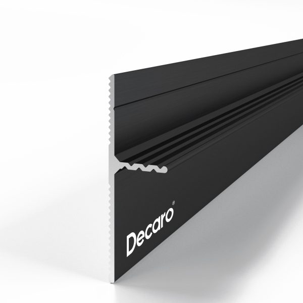 Теневой профиль Decaro Engineering D004A, анодированный черный, длина 2м