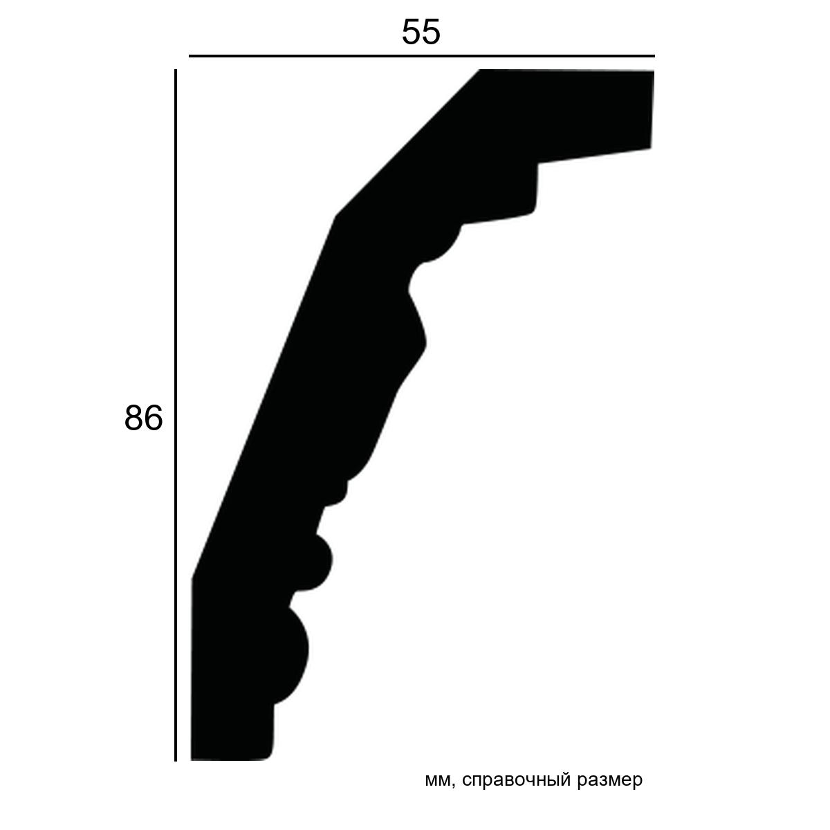 Карниз гибкий 1.50.274