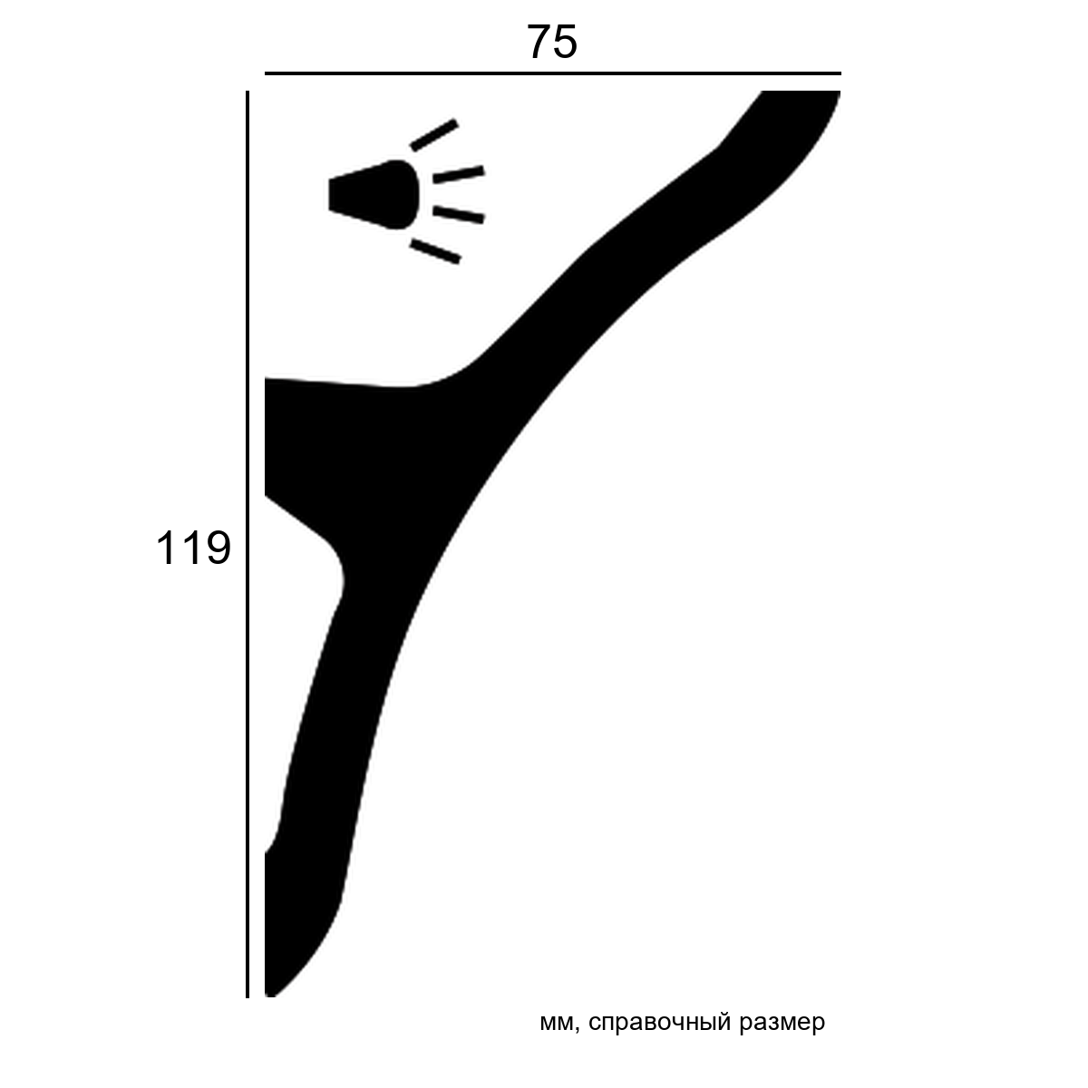 Карниз гибкий 1.50.623