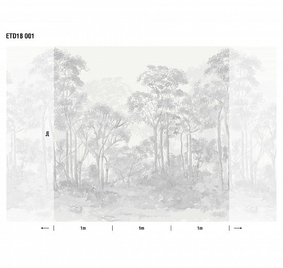 Панно ETUDE II ETD 18 001, кв.м.