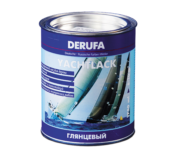 Эмаль DERUFA PROFI "Yachtlack" гл. (0,75л)