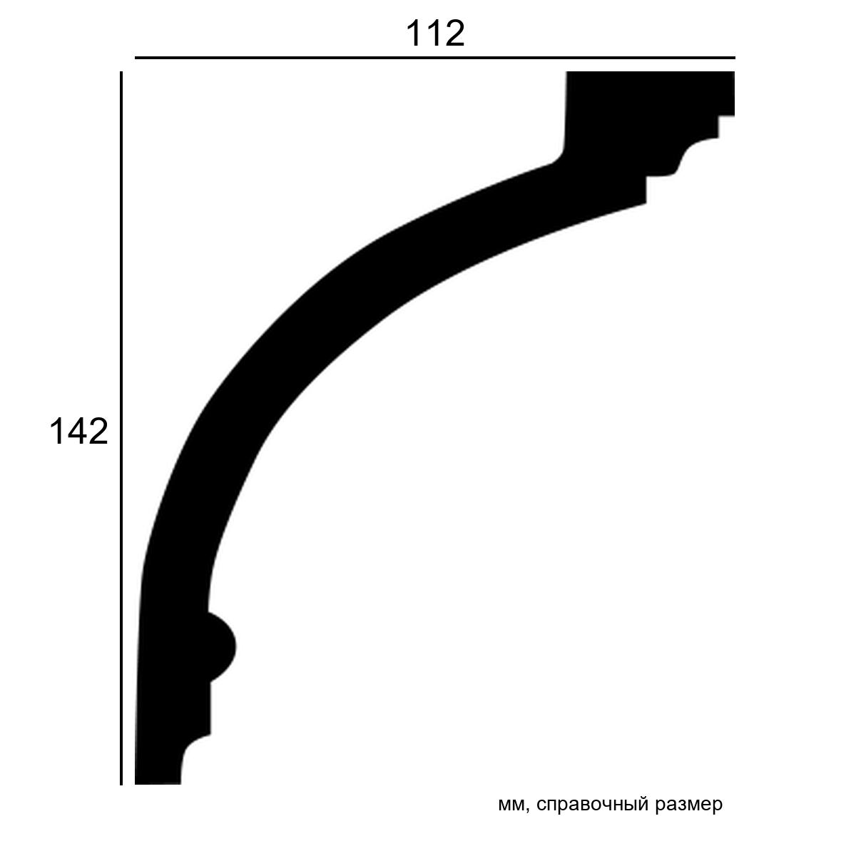 Карниз 1.50.120