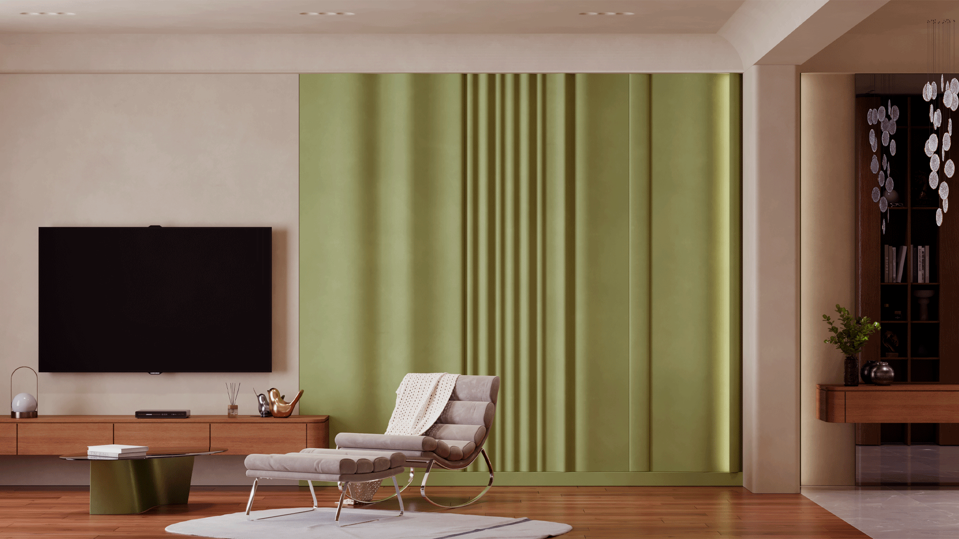 3D Дизайнерская панель из гипса ELION 2 600*600мм, 0,36м2