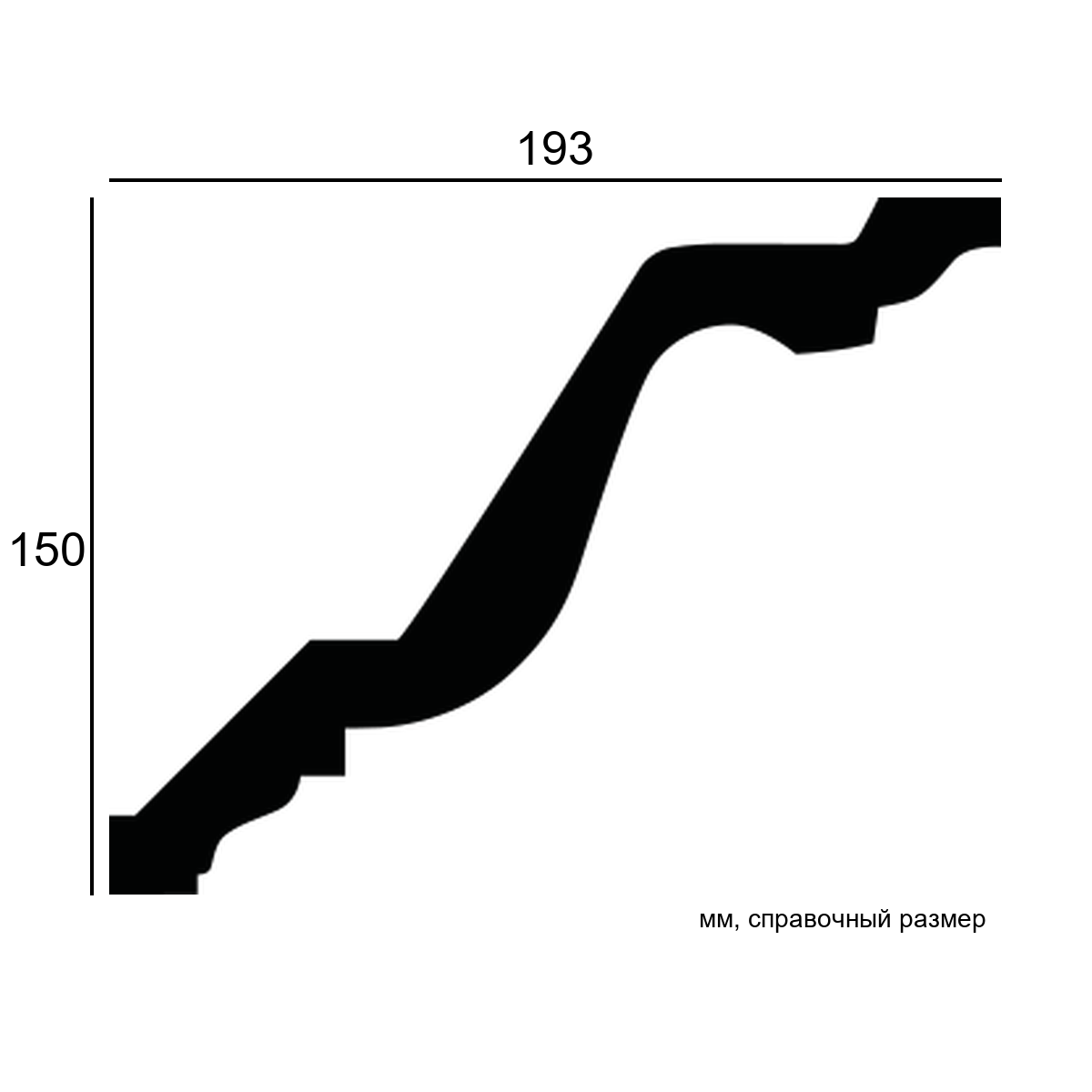 Карниз 1.50.134