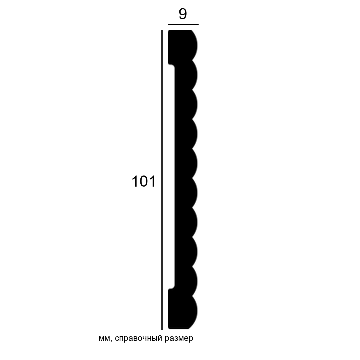 Молдинг 1.51.374