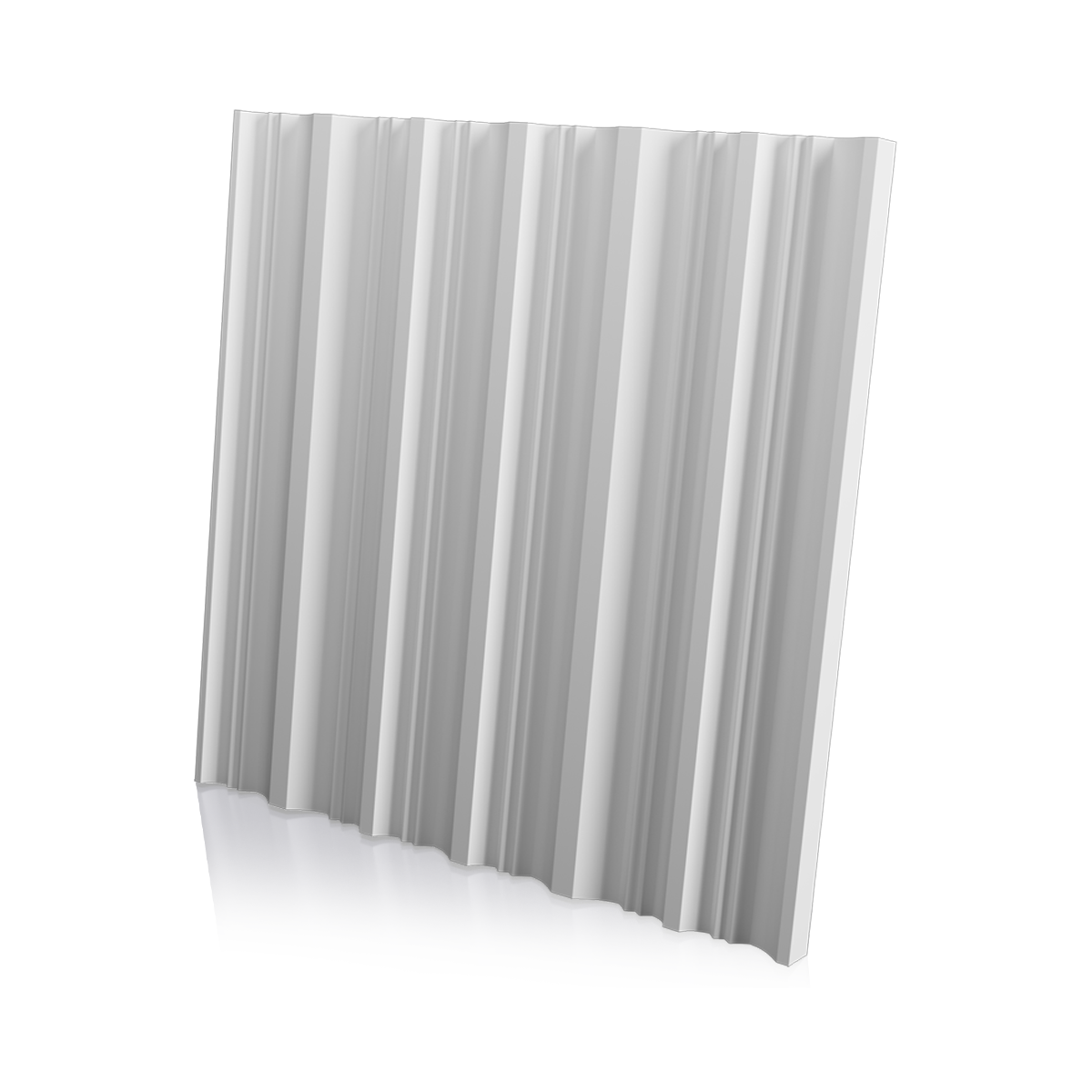 3D Дизайнерская панель из гипса PALMETTE-3  600*600мм, 0,36м2