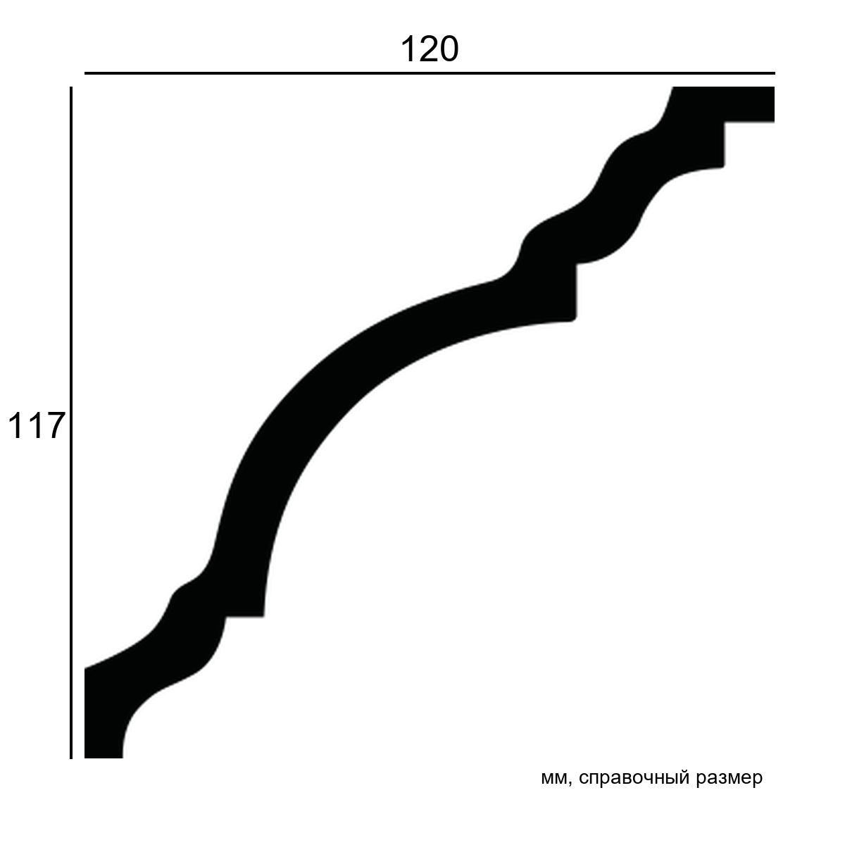 Карниз гибкий 1.50.148