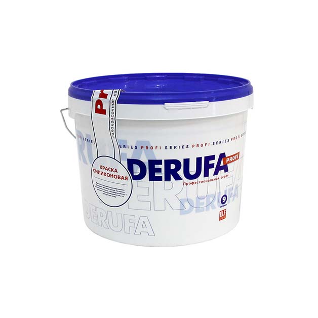 Краска DERUFA PROFI Силиконовая (9л) С