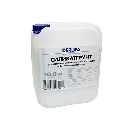 Грунт DERUFA PROFI Силикатный (10л)