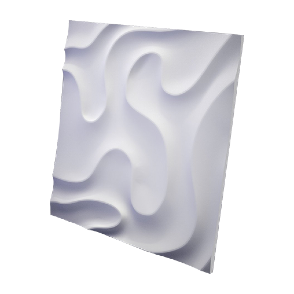 3D Дизайнерская панель из гипса FOG-1 0.36 m2