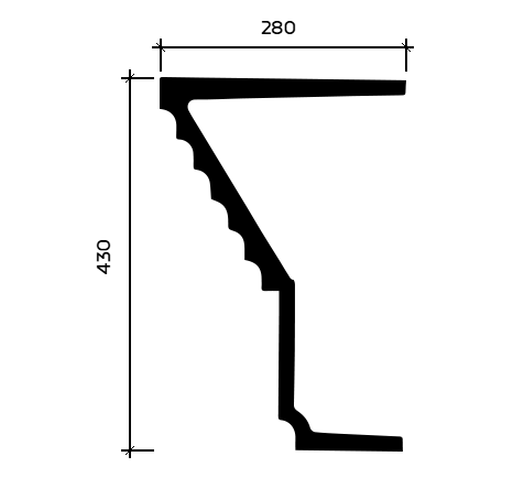 Элемент камина 1.64.801