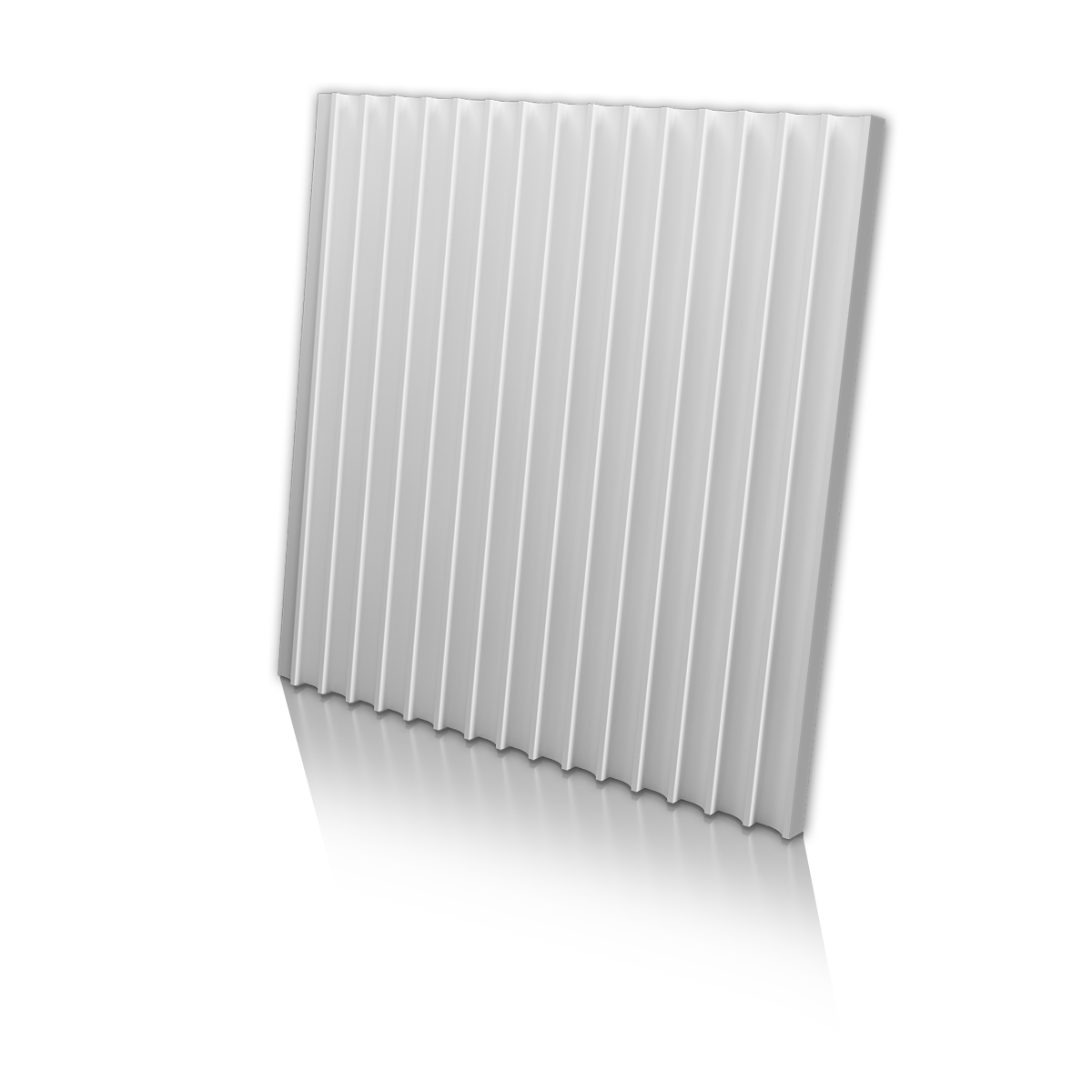 3D Дизайнерская панель из гипса ILLUSION 600x600 мм, 0.36 м2