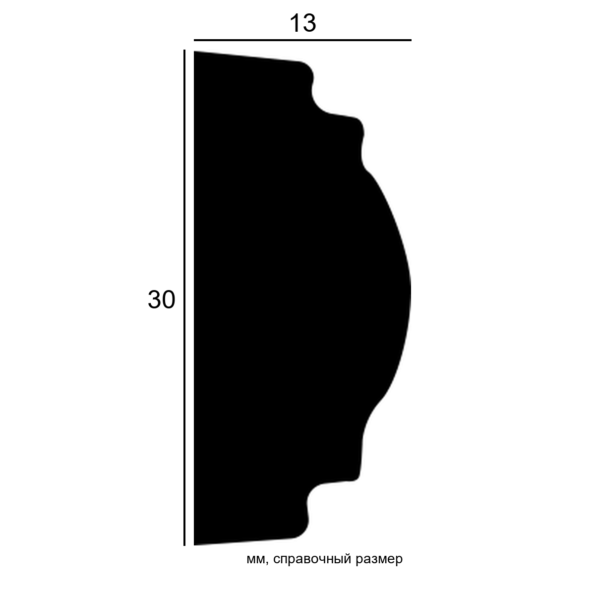 Молдинг гибкий 1.51.379