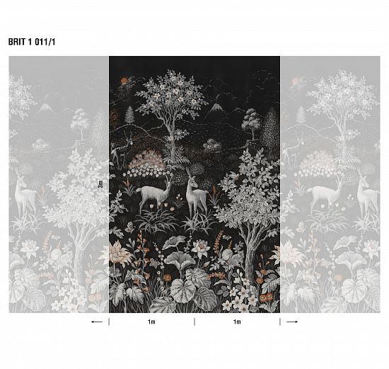 Панно British Style Forest BRIT 1 011/1, кв.м.