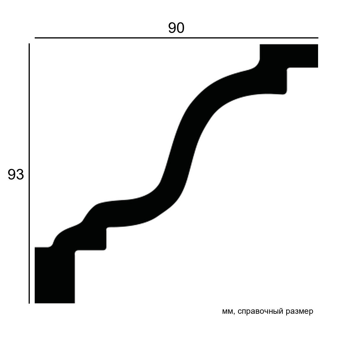 Карниз гибкий 1.50.126