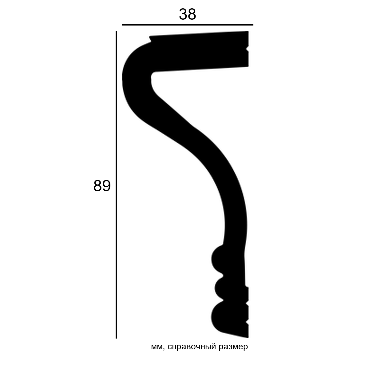 Молдинг 6.51.392