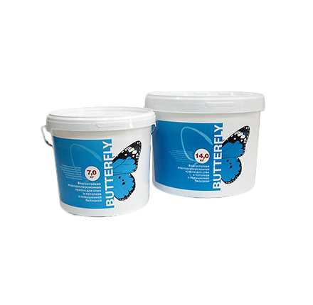 Краска DERUFA EURO Butterfly влагостойкая (7кг)
