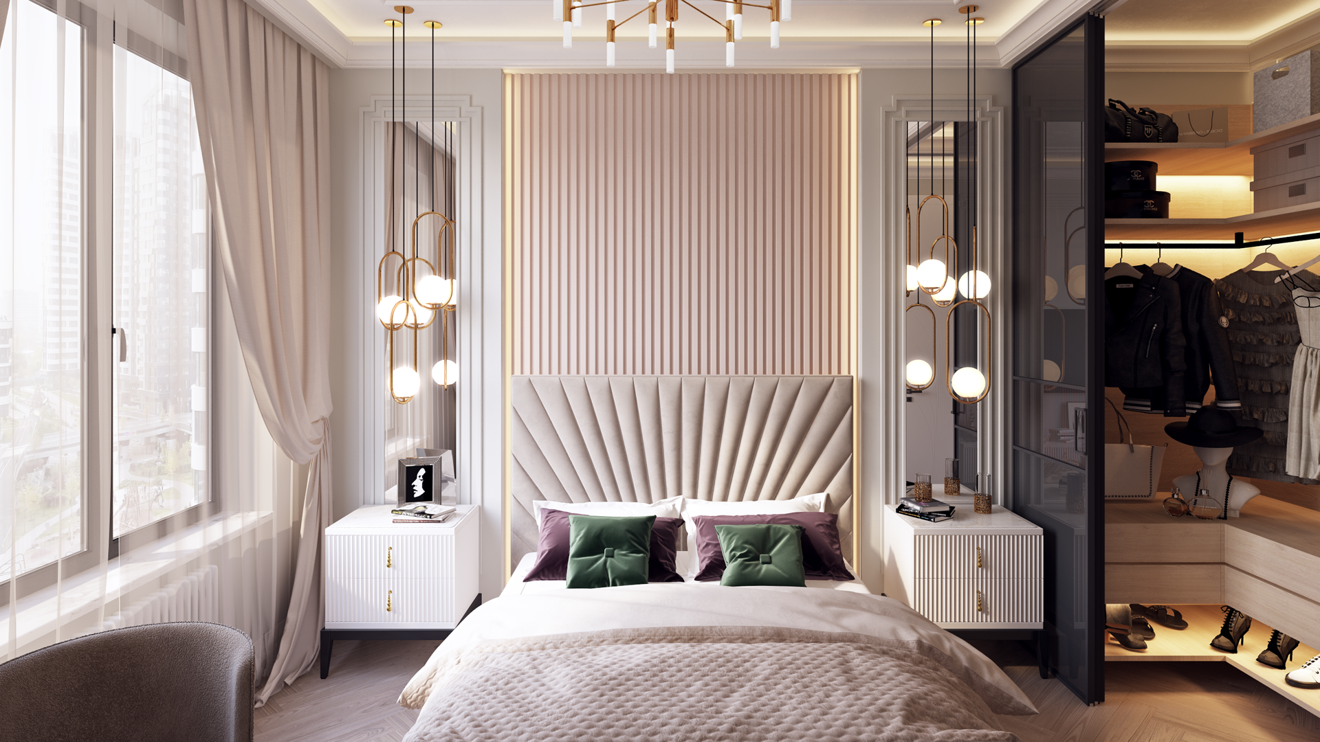 3D Дизайнерская панель из гипса PARALINE 2 600x600 мм, 0.36 м2