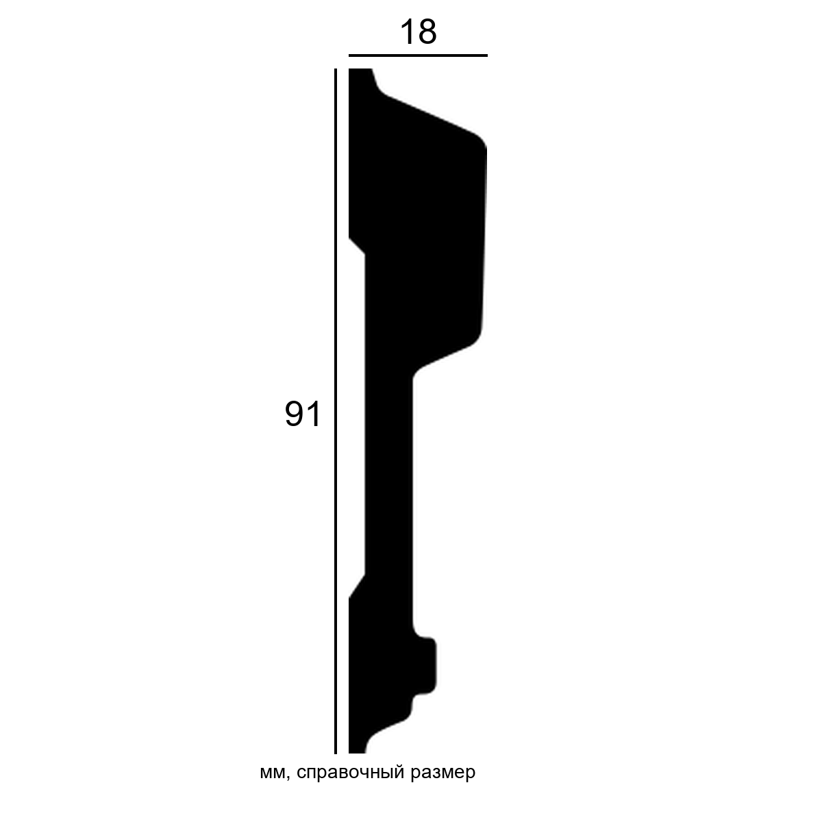 Молдинг гибкий 1.51.344