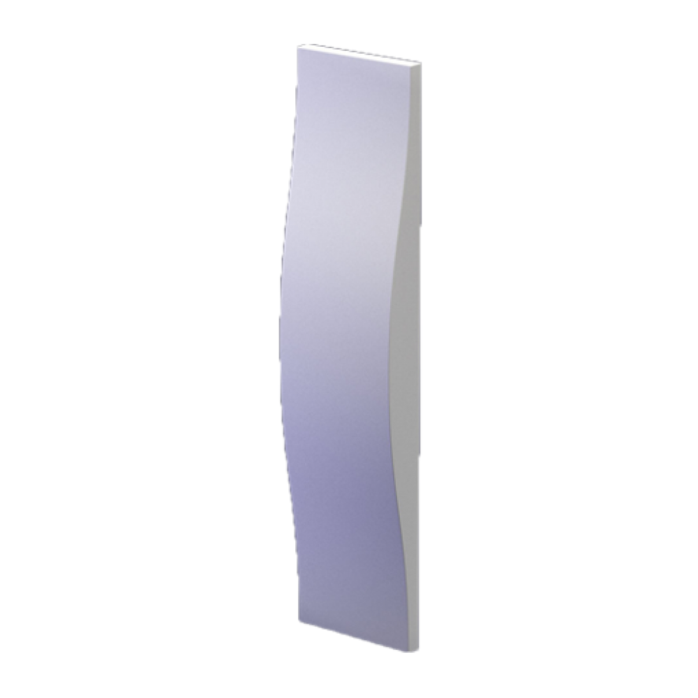 3D Дизайнерская панель из гипса STREAM big PLATINUM ПАТИНА 537x130x40мм, 0.0698м2, 14,32 шт.в 1 м2