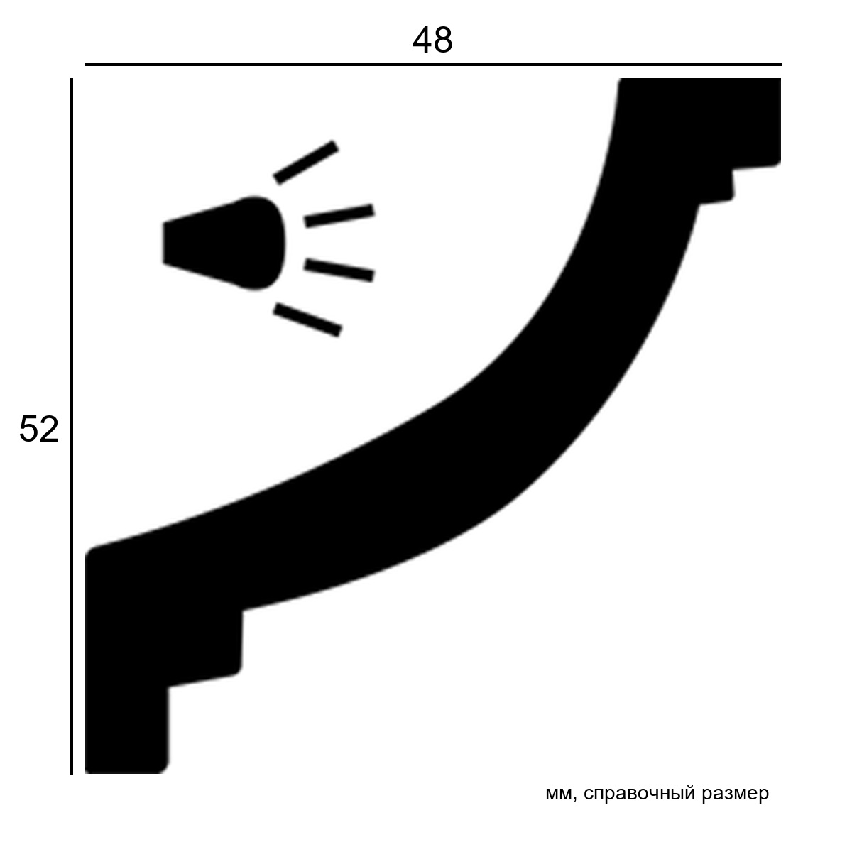 Карниз 1.50.215