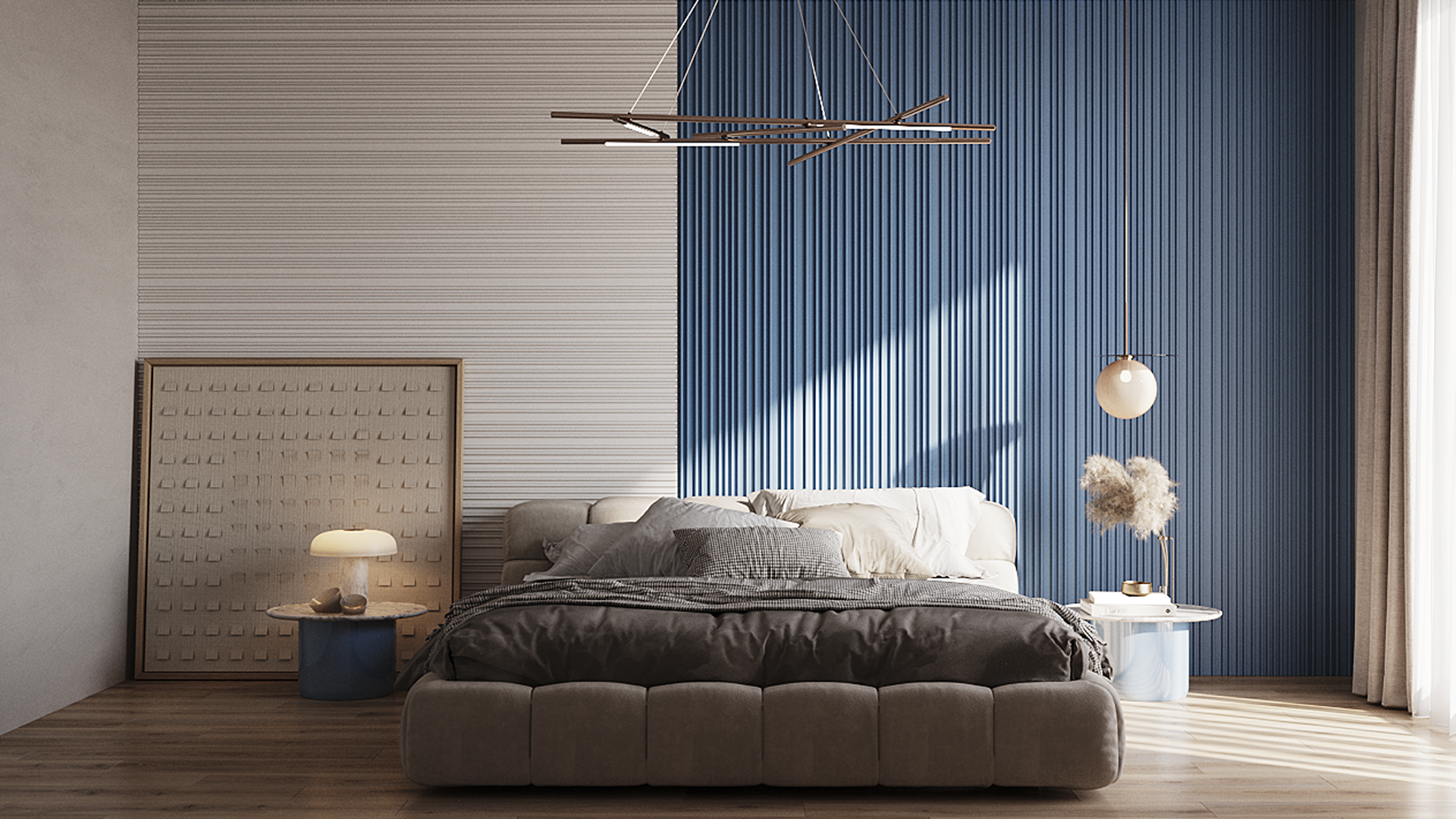 3D Дизайнерская панель из гипса SINGULAR 600x600 мм, 0.36 м2