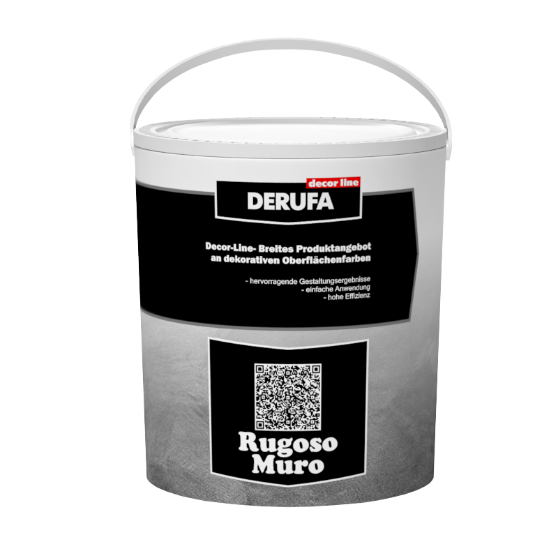 Грунт для декоративных покрытий DERUFA DECORLINE Rugoso Muro (4кг)