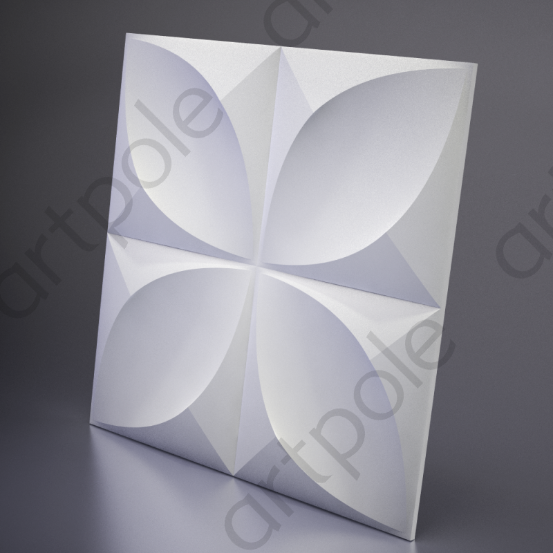 3D Дизайнерская панель из гипса Clever 0.36 m2