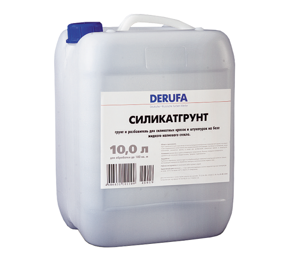 Грунт DERUFA PROFI Силикатный (10л)
