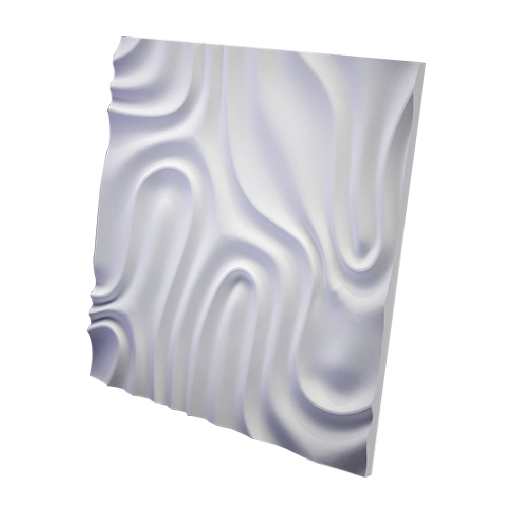 3D Дизайнерская панель из гипса FOGGY-2 0.36 m2