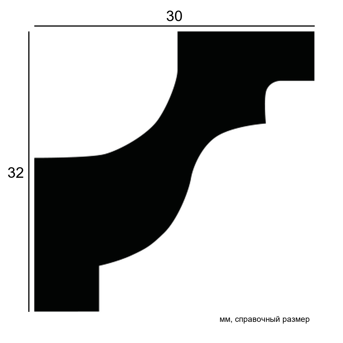 Карниз гибкий 1.50.130